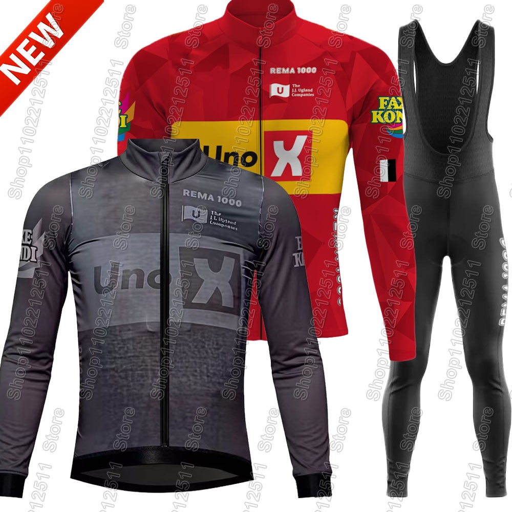 Winter Clothing Norway - ชุดเสื้อจักรยาน Uno X Team 2026 สำหรับฤดูร้อนและฤดูหนาว