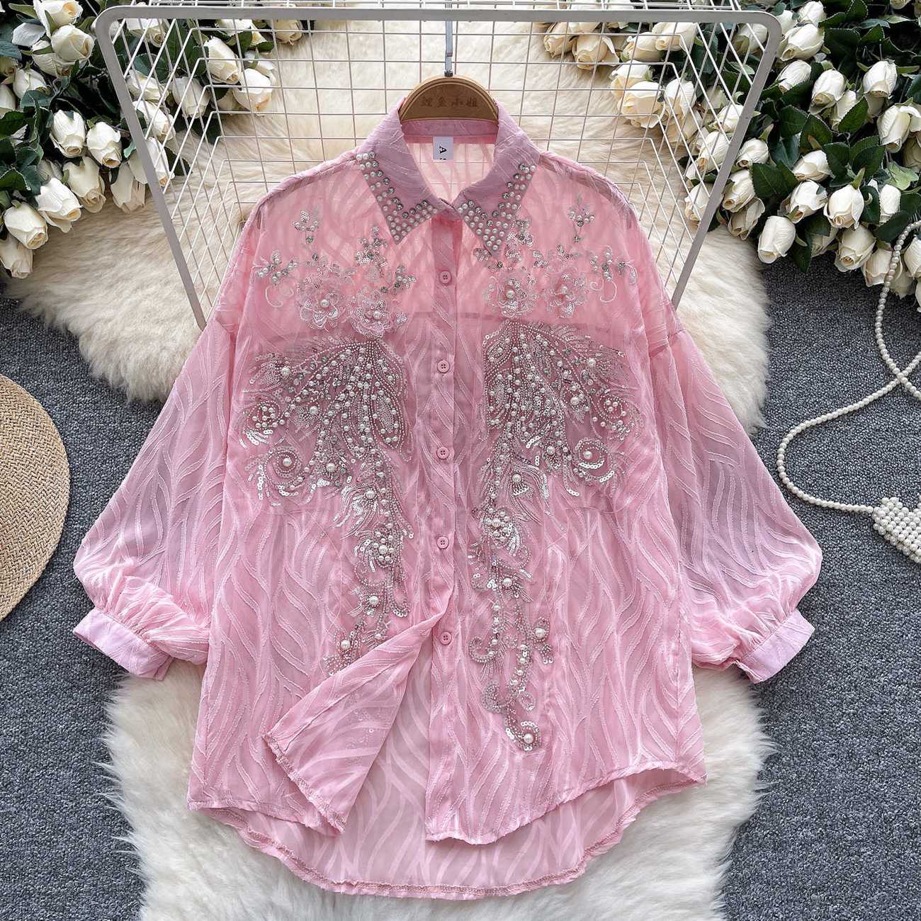 Quality Winter Clothing - เสื้อกระดุมแขนยาวฤดูใบไม้ผลิและฤดูใบไม้ร่วงสำหรับผู้หญิงเสื้อผ้าสตรีแบบหลวม MODE Korea ย้อนยุค