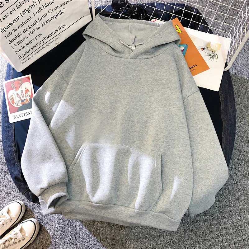 Winter Clothing Sale Women - ตัวย่อเกาหลีHoodiesขายร้อนสบายๆสตรีเสื้อทุกวันอเนกประสงค์Pullover Topsคุณภาพฤดูใบไม้ร่วงฤดูหนาวเสื้อผ้าผู้หญิง