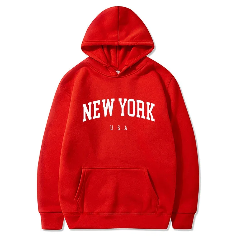เสื้อฮู้ดดี้แฟชั่นพิมพ์ลายตัวอ - Winter Clothing In New York City บทวิจารณ์และราคา