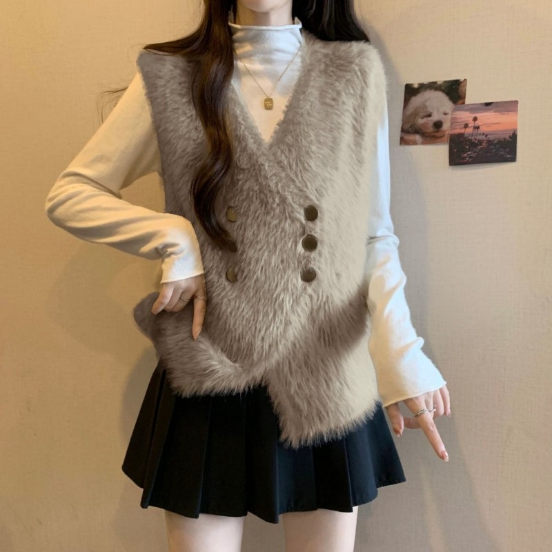 เสื้อกั๊กถักสำหรับผู้หญิง เสื้ - Winter Clothing Trends 2025 Women'S บทวิจารณ์และราคา
