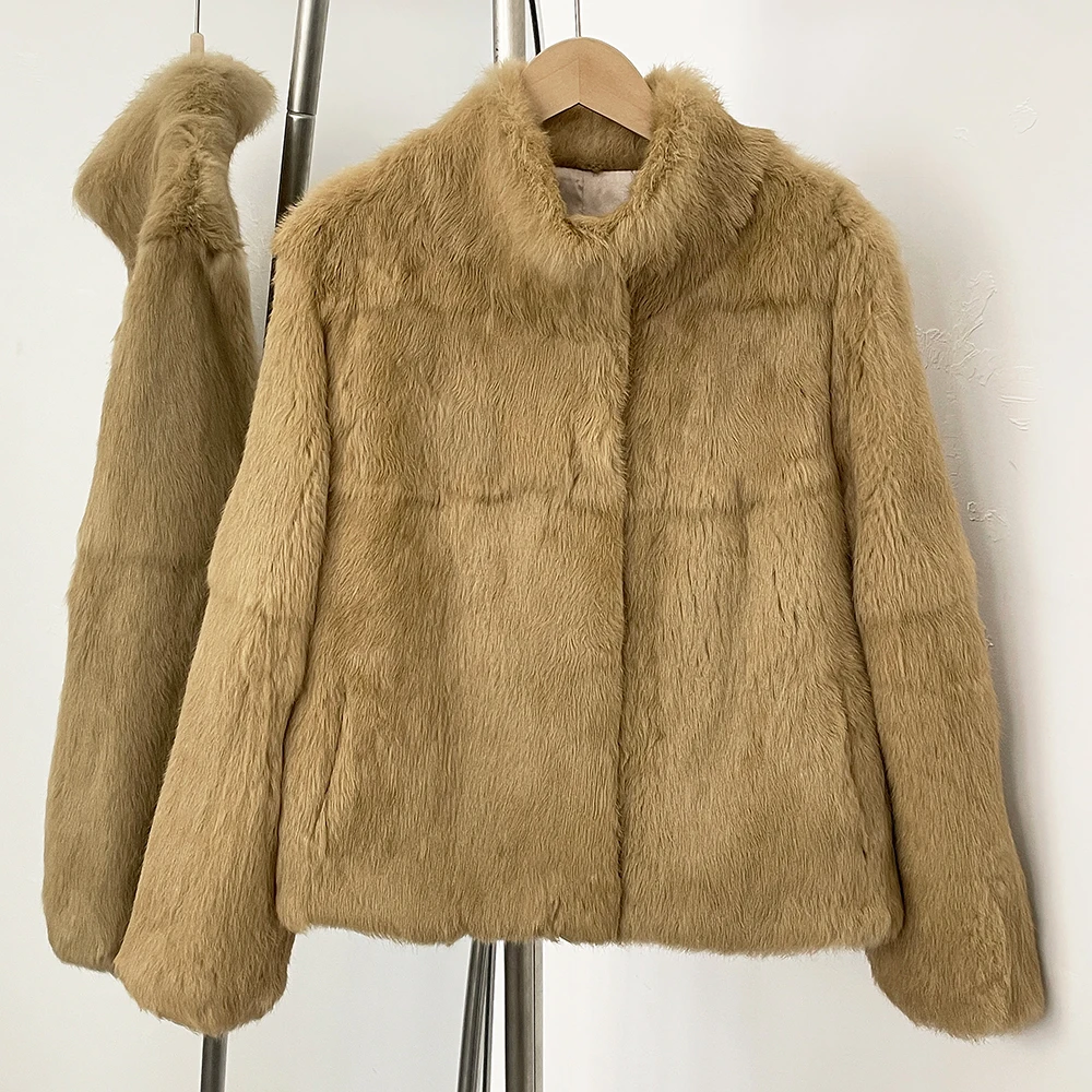 เสื้อโค้ทขนกระต่ายแท้สำหรับผู้ - Winter Clothing Store บทวิจารณ์และราคา