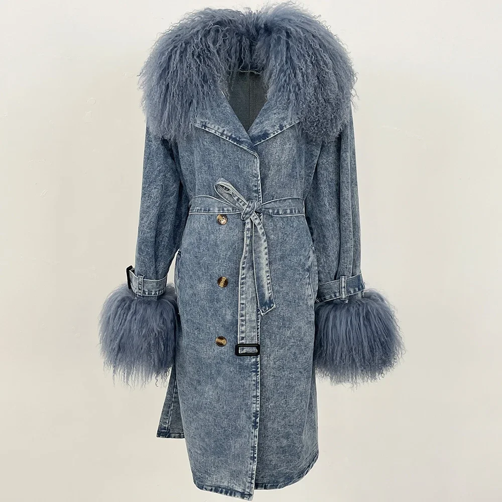 เสื้อโค้ทขนสัตว์ผู้หญิง แขนยาว - Winter Clothing Store บทวิจารณ์และราคา