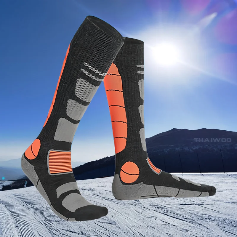 ถุงเท้าสกีขนแกะเมอริโน 1 คู่ ส - Thermal Sock Merino บทวิจารณ์และราคา