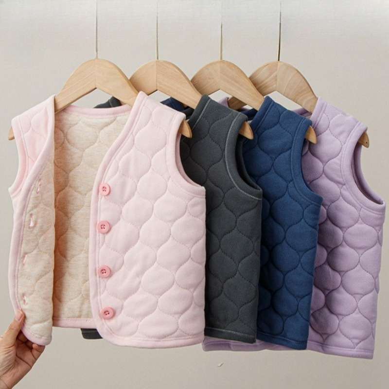 เด็กเสื้อกั๊กฤดูใบไม้ร่วงฤดูหน - Winter Clothing Baby Girl บทวิจารณ์และราคา