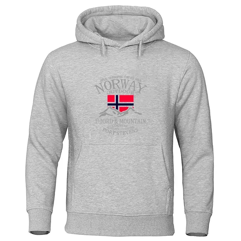 เสื้อฮู้ดแขนยาวผู้ชายสไตล์นอร์ - Winter Clothing Norway บทวิจารณ์และราคา