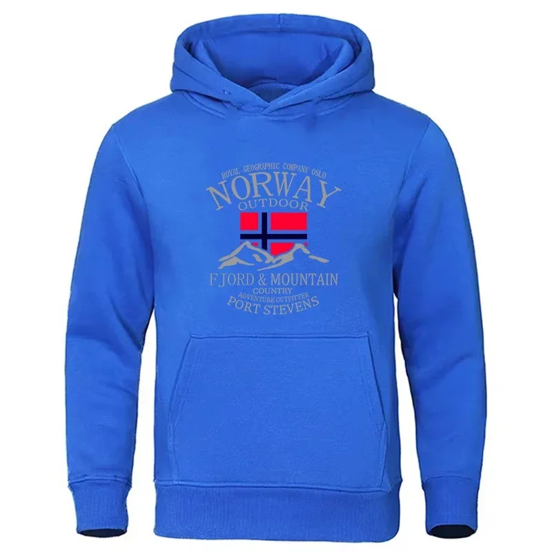 เสื้อฮู้ดแขนยาวผู้ชายสไตล์นอร์ - Winter Clothing Norway บทวิจารณ์และราคา