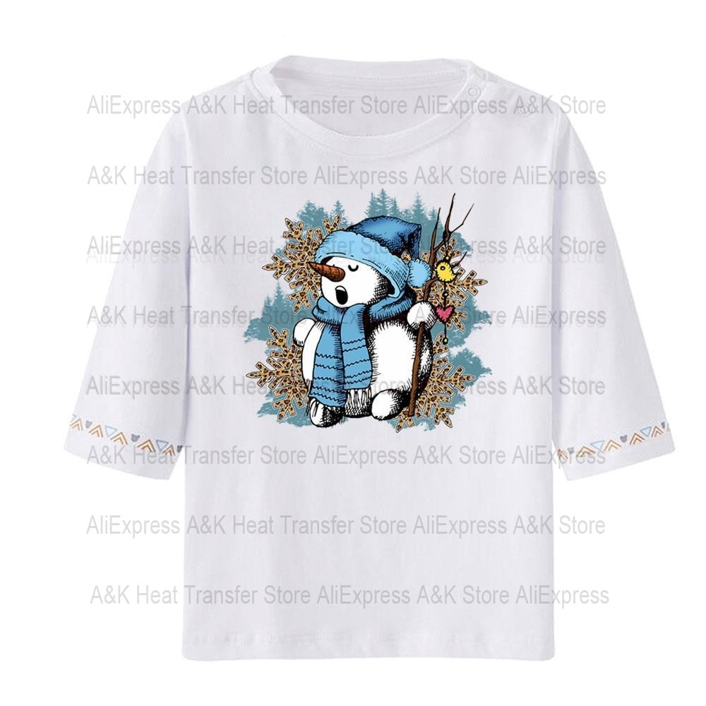 แผ่นลายหิมะสำหรับรีดติดเสื้อผ้ - Winter Clothing Pictures บทวิจารณ์และราคา