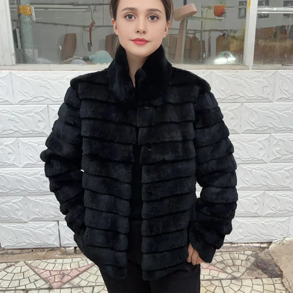 เสื้อโค้ทขนกระต่ายแท้ OFTBUY อ - Winter Clothing Store บทวิจารณ์และราคา