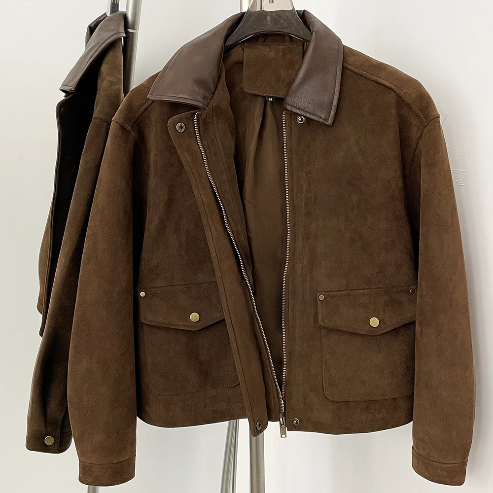 เสื้อแจ็คเก็ตหนังเทียม ผู้หญิง - Winter Clothing Wholesale บทวิจารณ์และราคา