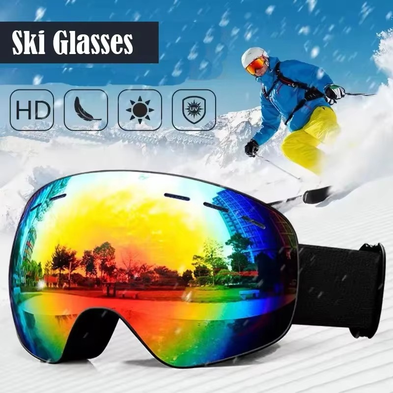 กีฬากลางแจ้งแว่นตาสกีป้องกันรั - Snow Goggle Uv บทวิจารณ์และราคา