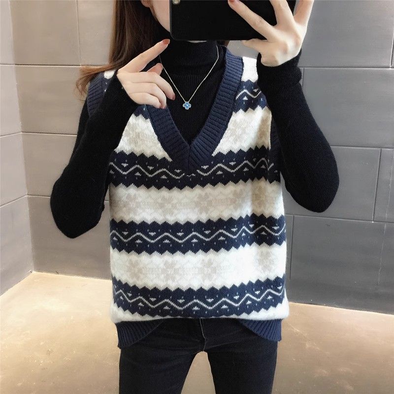 เสื้อกั๊กถักไหมพรมผู้หญิง สไตล - Winter Clothing Trends 2025 Women'S บทวิจารณ์และราคา