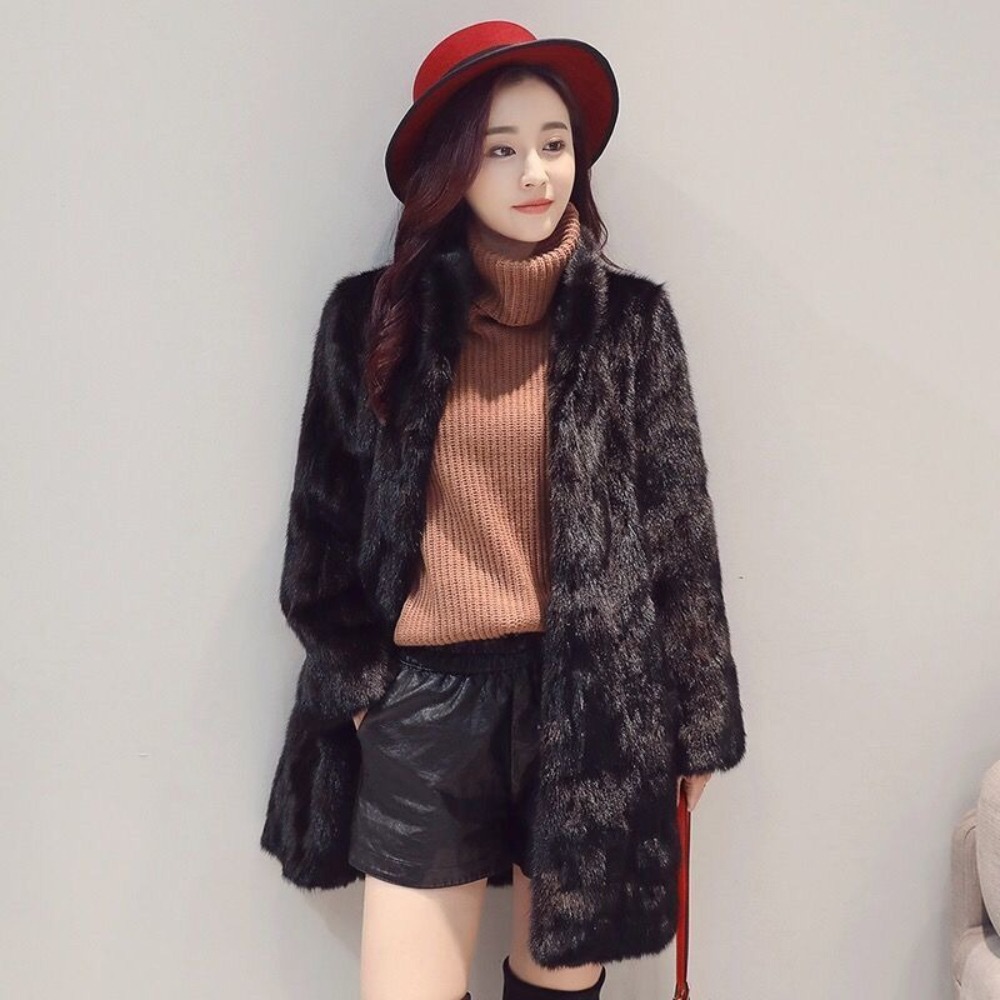 เสื้อแจ็คเก็ตขนมิงค์แท้สำหรับผ - Winter Clothing Sale Women บทวิจารณ์และราคา