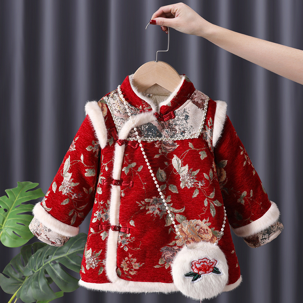 ฤดูหนาวเด็กทารก Hanfu เด็กเจ้า - Winter Clothing Baby Girl บทวิจารณ์และราคา