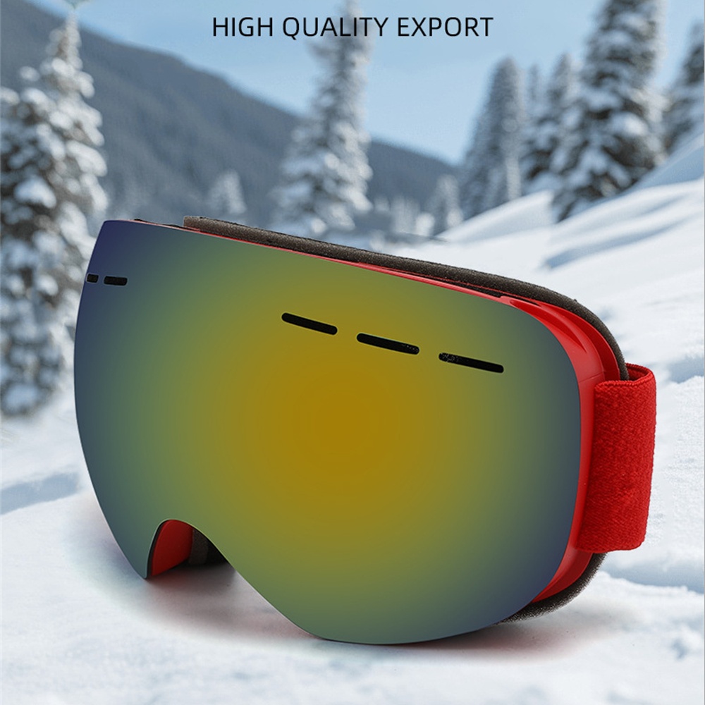 แว่นตาสกีกรอบสองชั้น UV400 ป้อ - Snow Goggle Uv บทวิจารณ์และราคา