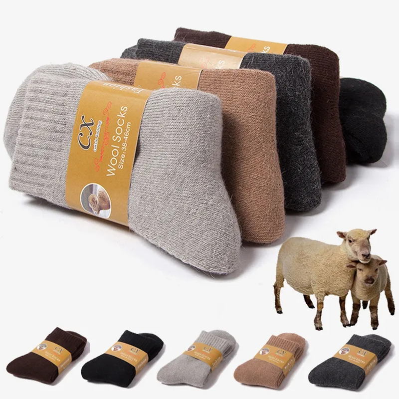 1 คู่ฤดูหนาวผู้หญิงอบอุ่นถุงเท - Thermal Sock Merino บทวิจารณ์และราคา